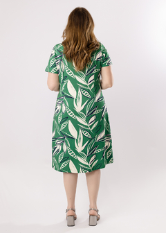 Vestido Ingá verde - loja online