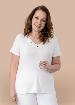 Blusa Petúnia branca