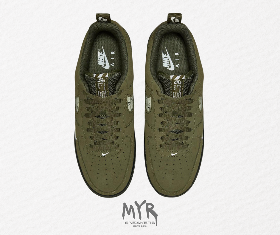Air force 1 utility low olive hot sale