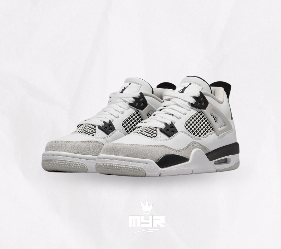 Air Jordan retro 4 Military Black MYR SNEAKERS