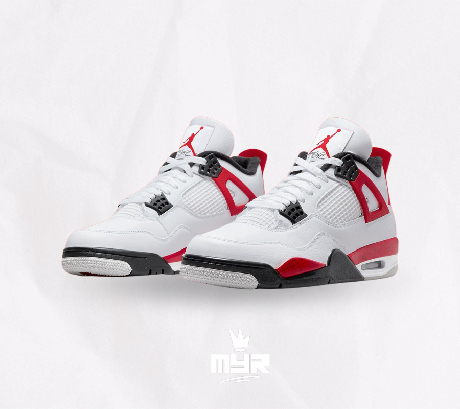 Air Jordan retro 4 'Red Cement' - MYR SNEAKERS