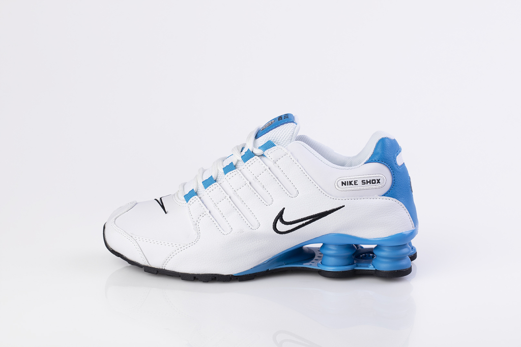 Nike shox nz blanco sale