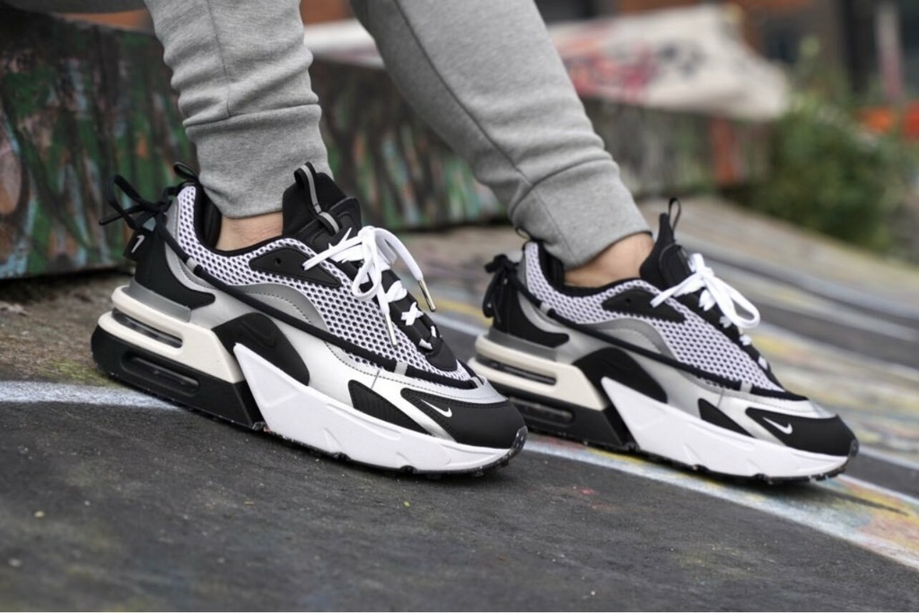 Air Max Furyosa White and Black MYR SNEAKERS