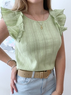 Blusa Bianca Verde