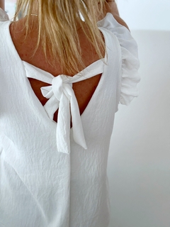 Blusa Petra creppe Blanca en internet