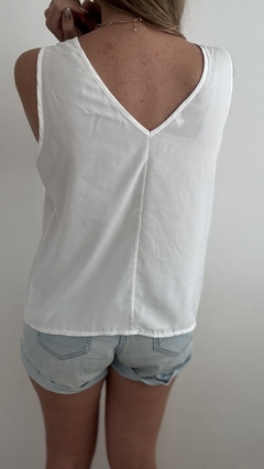 Blusa Jazmin Blanca - tienda online