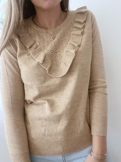 Sweater Marsella Beige - Catalina Indumentaria