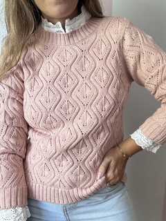 Sweater Laos Rosa - tienda online
