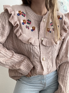 Cardigan Almeria Rosa - comprar online