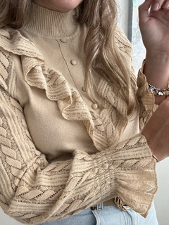 Sweater Vienna Beige - Catalina Indumentaria