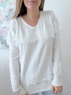 Sweater Armenia Blanco - tienda online