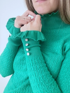 Sweater Polonia Verde - comprar online