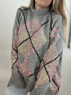 Sweater Brighton Gris IMPORTADO - comprar online