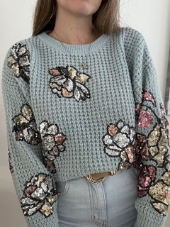 Sweater Southampton Celeste IMPORTADO - comprar online