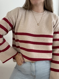 Sweater Bruselas Cherry - comprar online