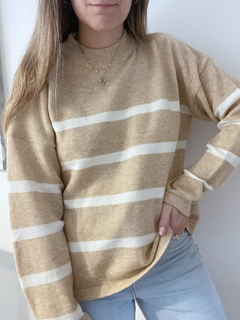 Sweater Kenya Beige - Catalina Indumentaria