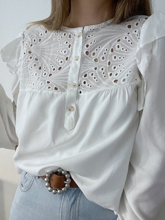 Blusa Oriana Blanca - comprar online