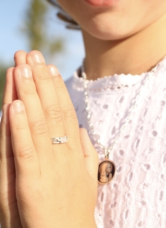 Anillo del rosario (plata)