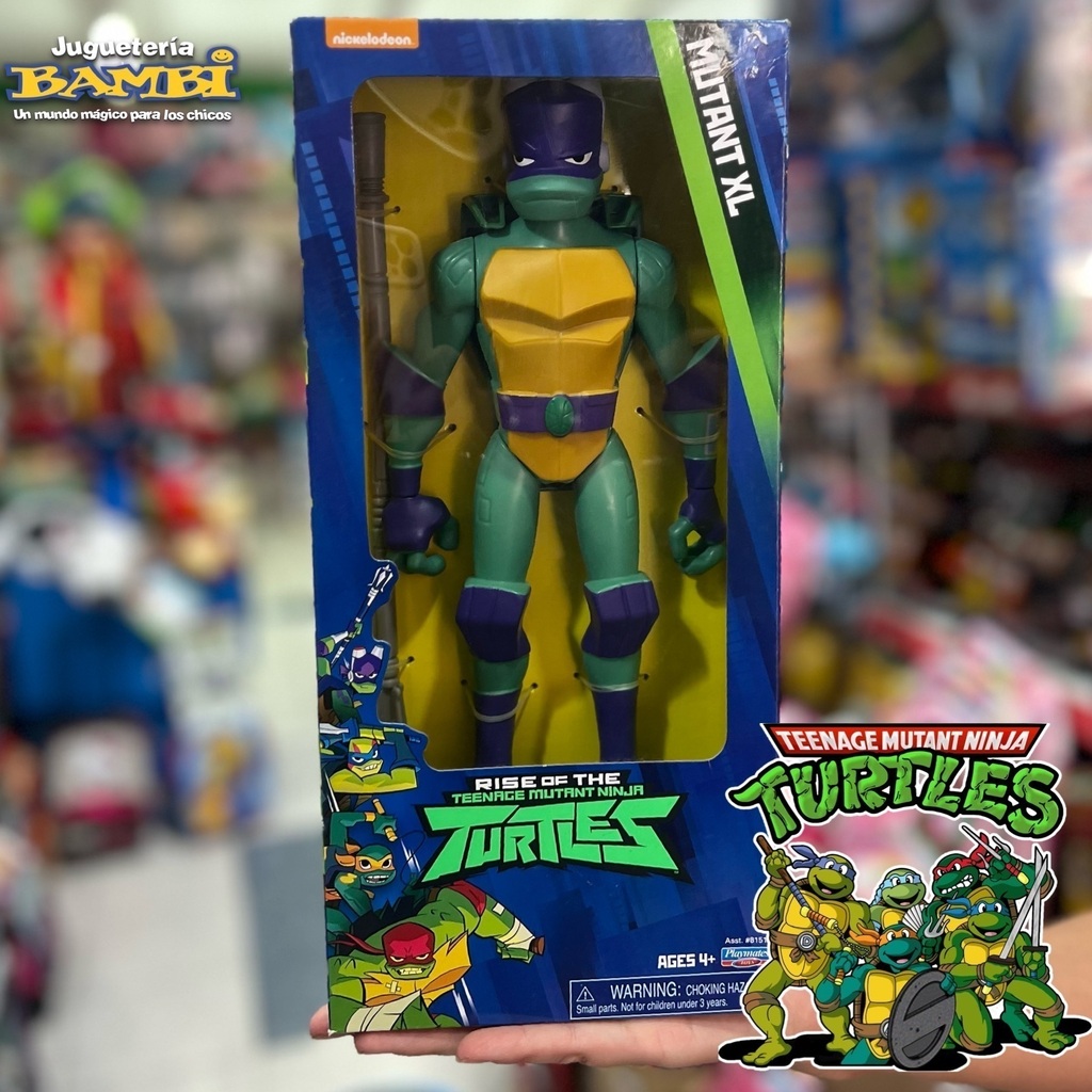 TORTUGAS NINJA MUTANT XL DONATELLO JUGUETERIA BAMBI
