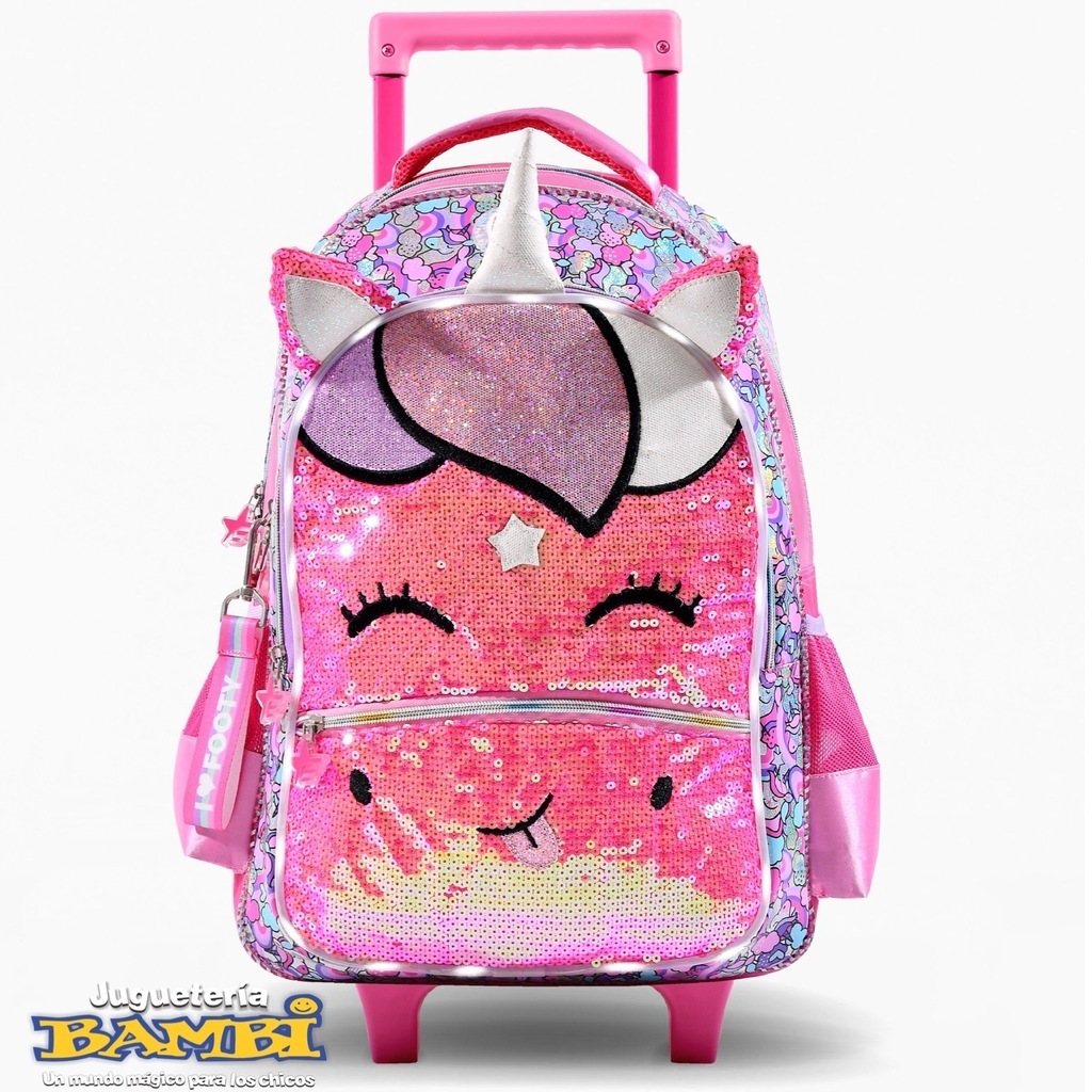Mochila footy unicornio con carro new arrivals