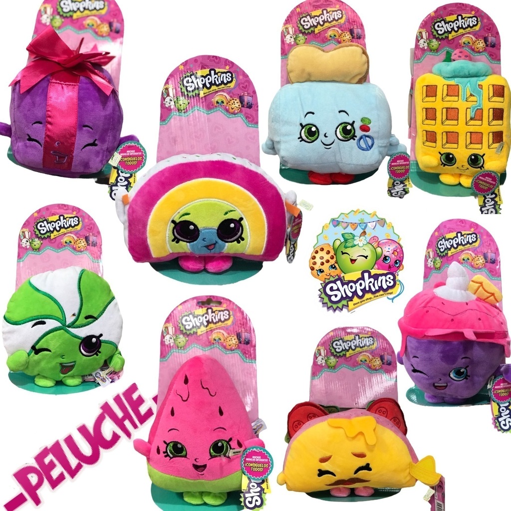 PELUCHE SHOPKINS MEDIANO Comprar en JUGUETERIA BAMBI
