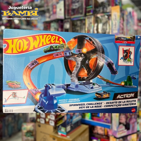 HOT WHEELS - PISTA DESAFIO DE LA RULETA GIRATORIA