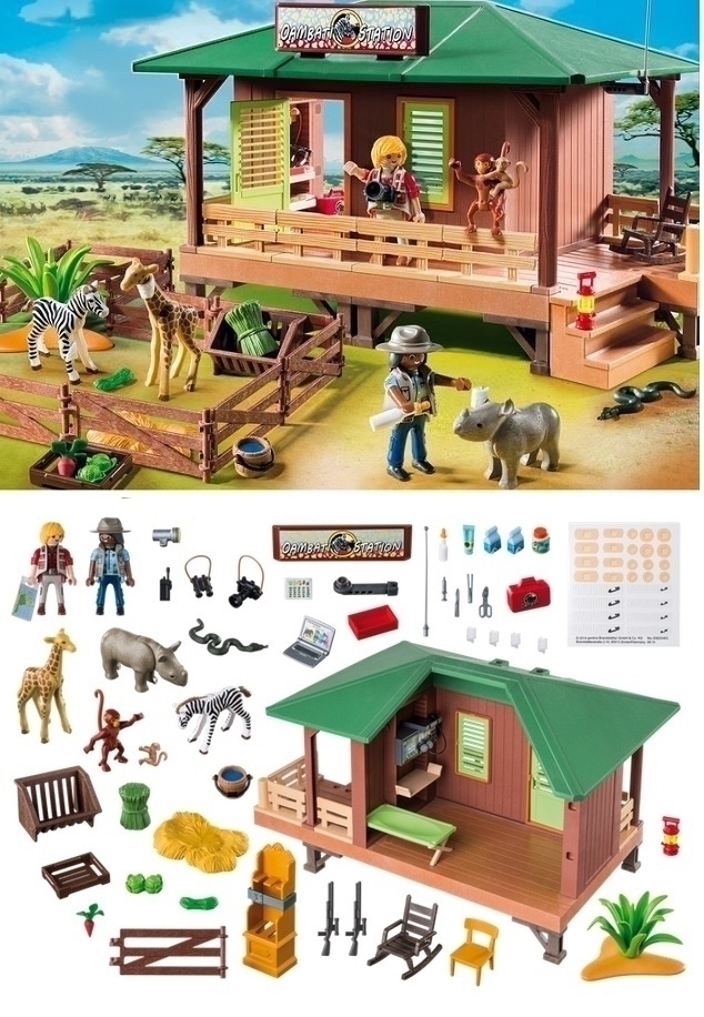 PLAYMOBIL 6936 CLINICA VETERIANARIA DE AFRICA