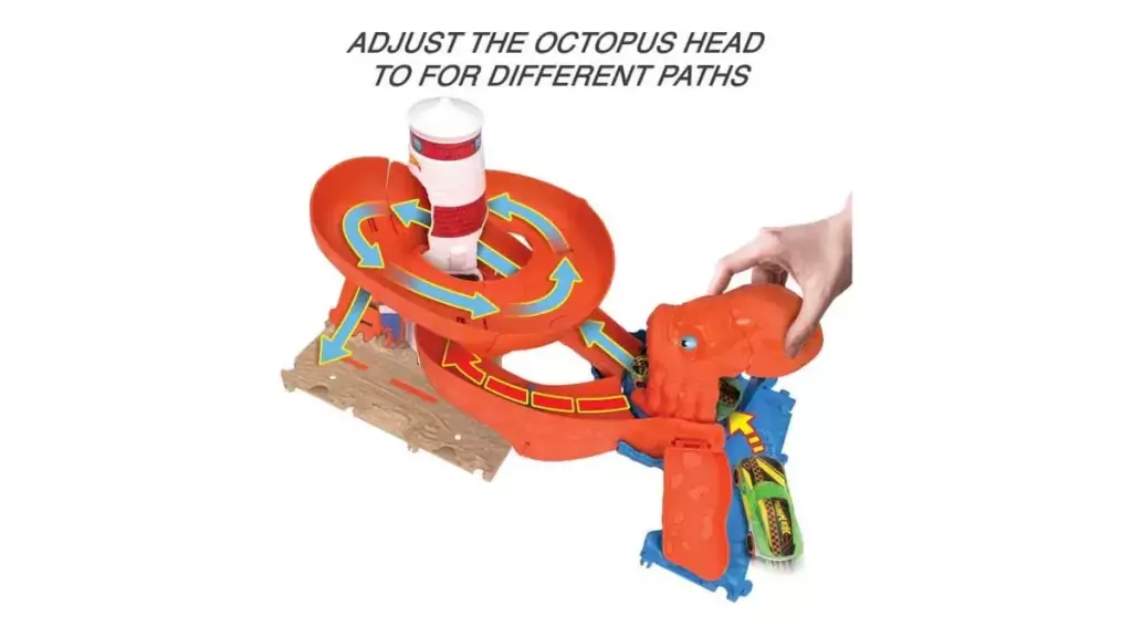 HOT WHEELS PISTA ATAQUE DE NEMESIS PULPO