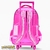 MOCHILA FOOTY UNICORNIO SOFT ROSA CARRO 18” en internet