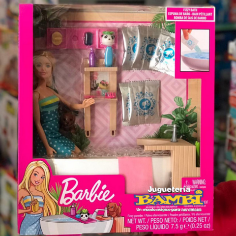 BARBIE ESPUMA DE BAÑO