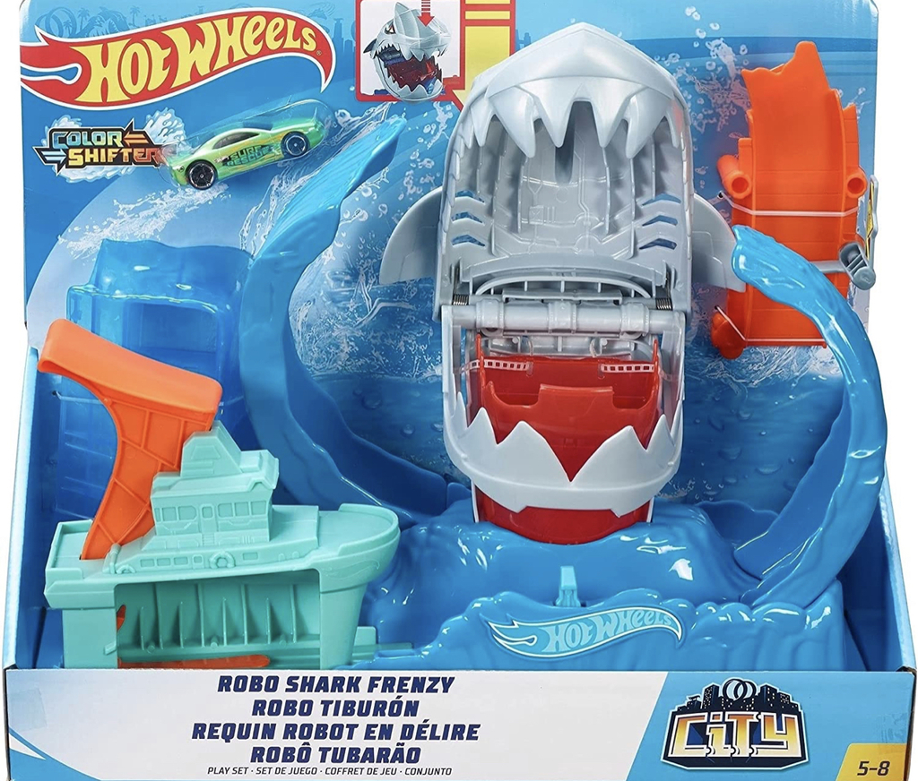 Hot wheels pista tiburon sale