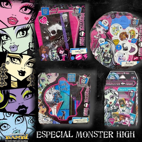 MONSTER HIGH JUEGOS x4