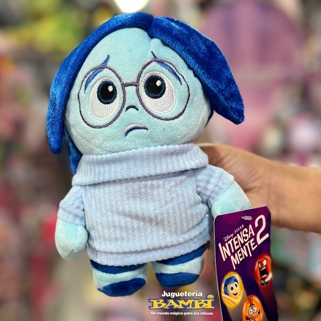 INTENSAMENTE PELUCHE TRISTEZA JUGUETERIA BAMBI