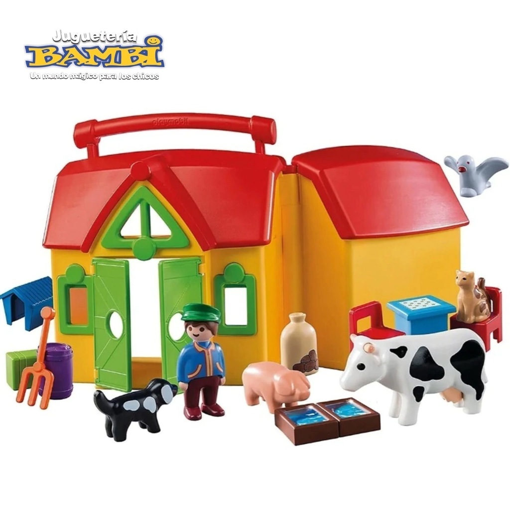 Granja maletin playmobil precio sale