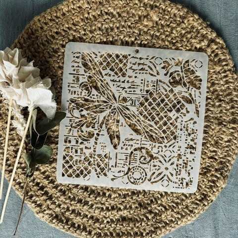 Stencil 20X20CM COD mx3 - 60