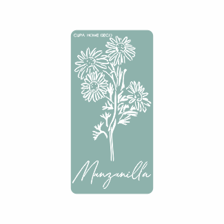 Stencil MANZANILLA 15X30CM