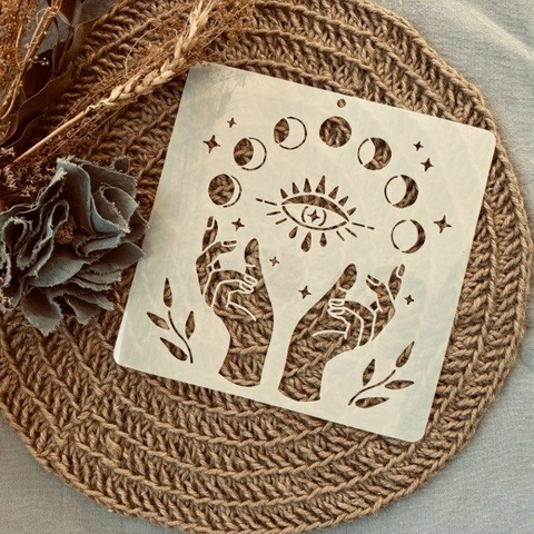 Stencil 20X20CM COD e4 - 11