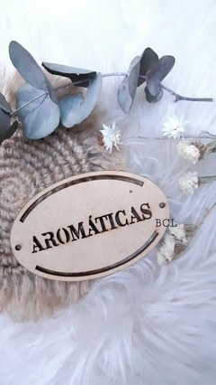 Plaquitas Decorativas Aromaticas 10X6CM