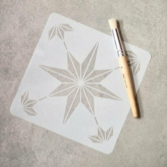 Stencil Stella 15x15cm - tienda online