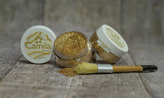 Brillo Metálico GLITTER Premium 50cc MIMOSA GOLD CAMILA - Linea Shimmer