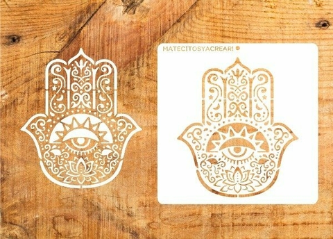 Stencil 20X20CM COD E4 - 01