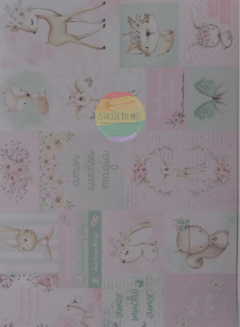 Papel Para Decoupage XL (60x40) N°32