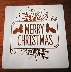 Stencil 20x20 Navidad Mod 9