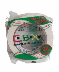 Cinta de Papel 24mm x 40 MTS CBX