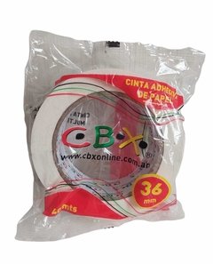 Cinta de Papel 36mm x 40 MTS CBX