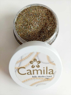 Brillo Metálico GLITTER Premium 50cc SWISS GOLD - Linea Shimmer