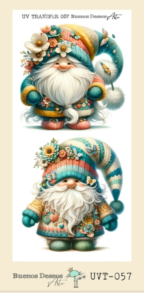 TRANSFER UV BUENOS DESEOS 20X10CM COD.057