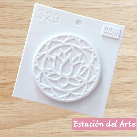 MOLDE 10CM P/POSAVASO/PORTAVELAS Y MAS (PARA USAR CON CEMENTO, RESINA ECOLOGICA, YESO) COD 329