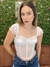 Conjunto Corset Gaia - Branco