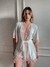 Robe Melissa - Marfim com Laranja - comprar online